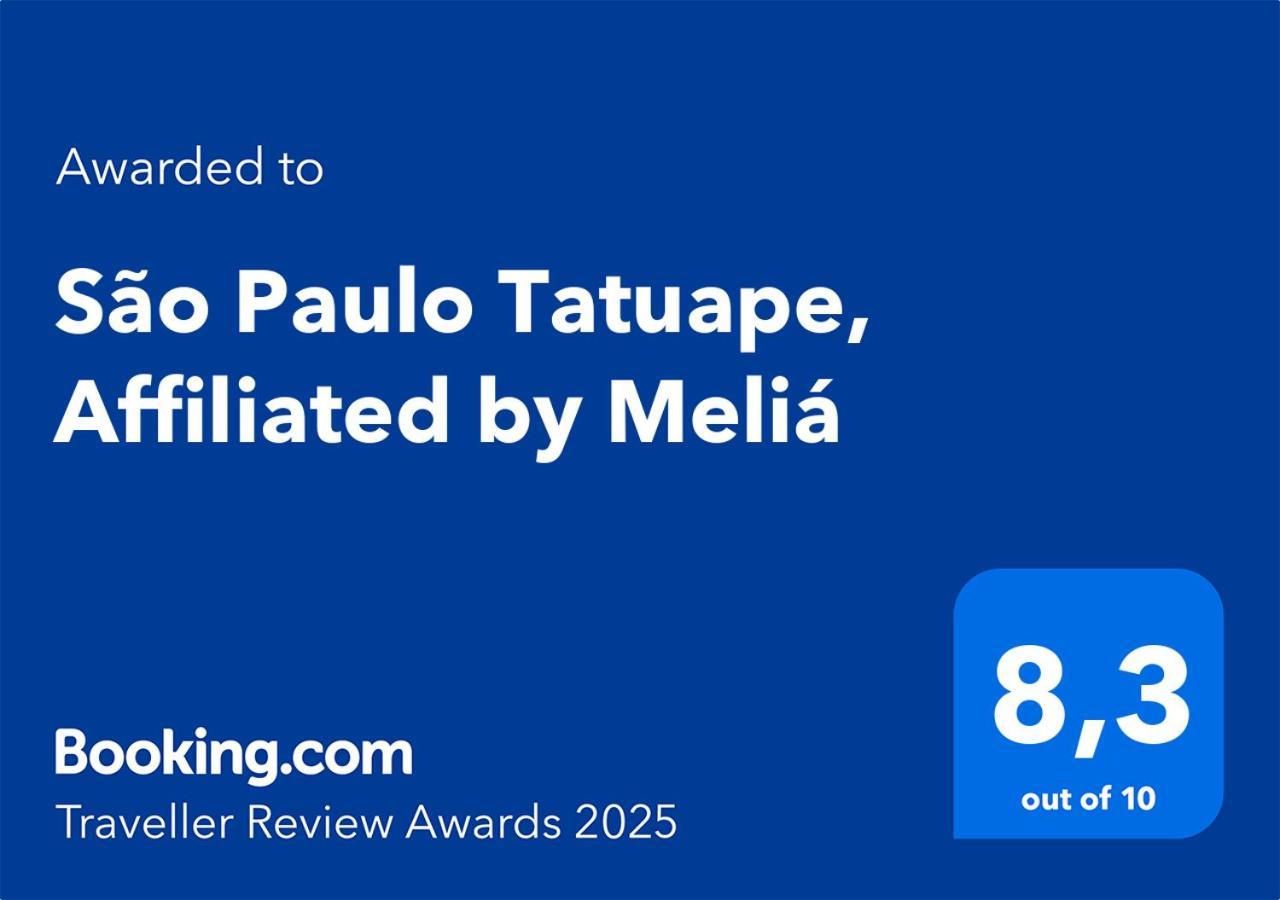 Sao Paulo Tatuape, Affiliated By Melia Hotel Exterior photo